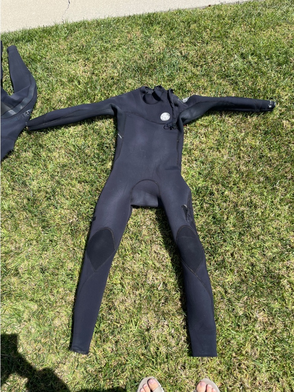 Rip curl wetsuit, men’s L ? Women’s 10ish